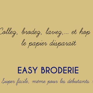solufix A4 Stickpapier, EASY SMBROIDERY – selbstklebend und wasserlöslich