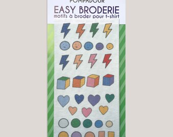 Bye bye les mites, motifs a broder pour cacher et réparer les