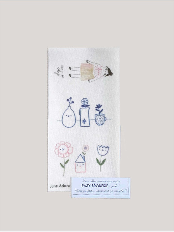 Disegni da ricamo per magliette Julie Adore, EASY EMBROIDERY