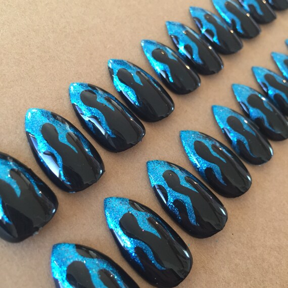 flame stilettos