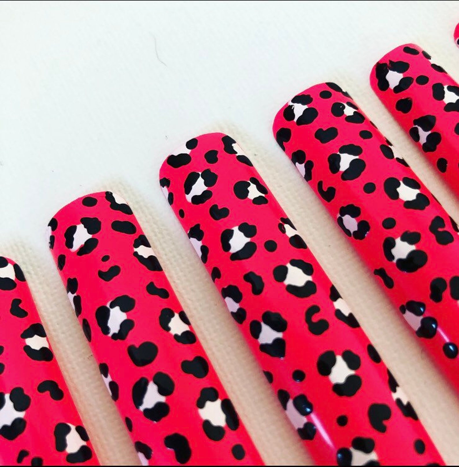 Extreme Length False Nails Drag Nails Super Long Press on Etsy