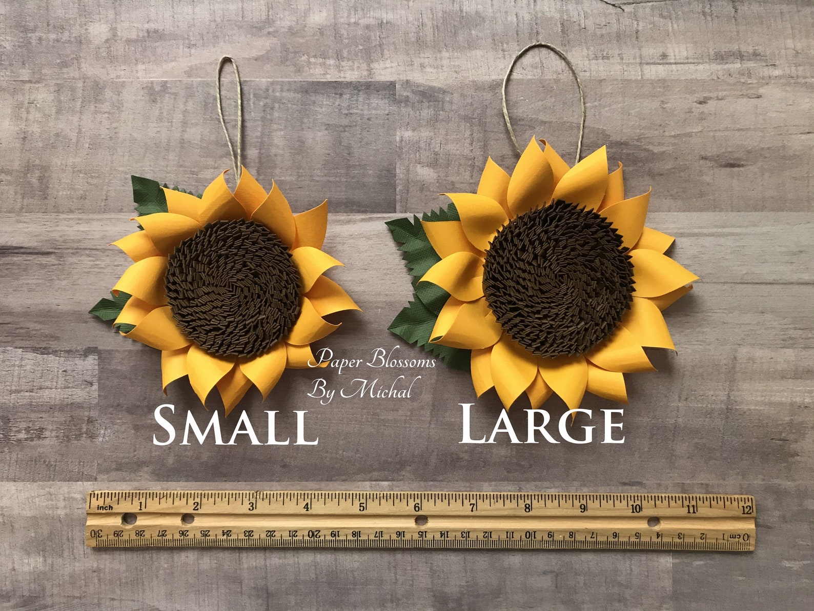 Sunflower Ornament Sunflower Christmas Sunflower Gift Etsy