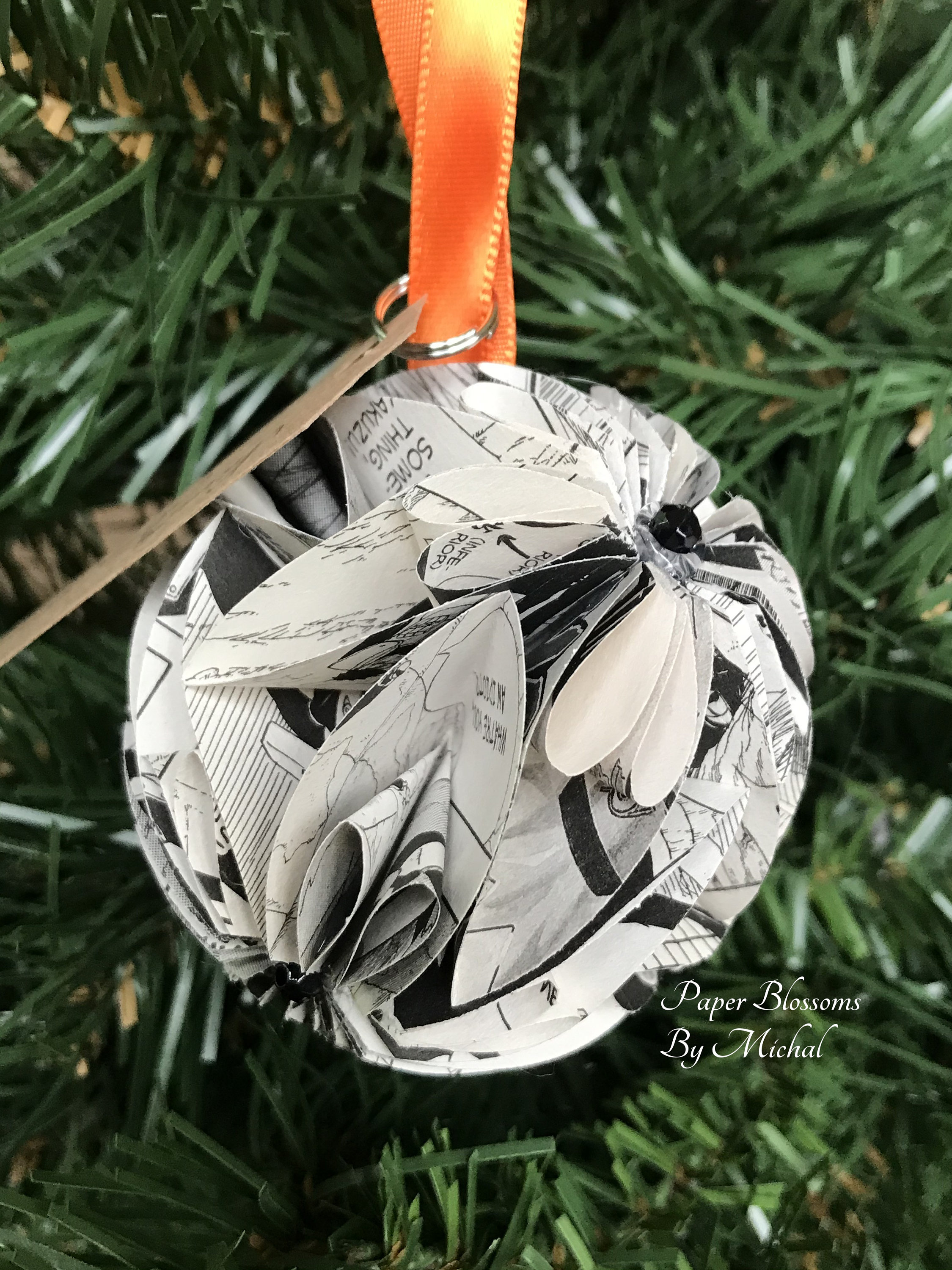 Manga Ornament Anime Ornament Comic Book Gift Graphic Novel Etsy