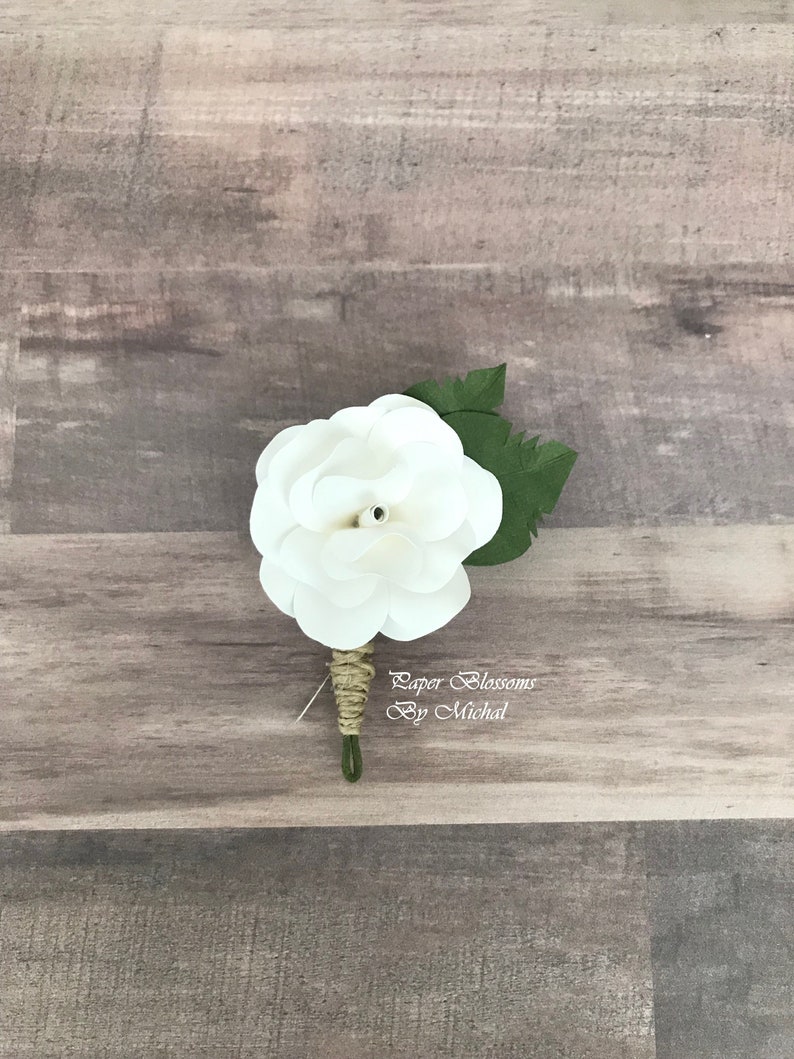 Paper Flowers Paper Flower Bouquet Paper Bouquet Rustic image 7