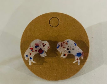 Buffalo Bills Stud Earrings