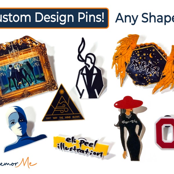 Custom Pins Etsy