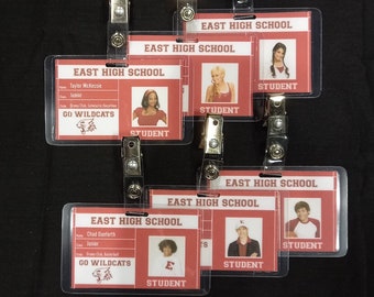 High School Musical East High School Student ID Cards
