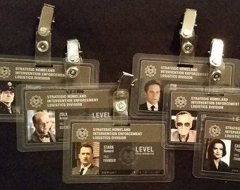 Classic Marvel Shield ID Badges