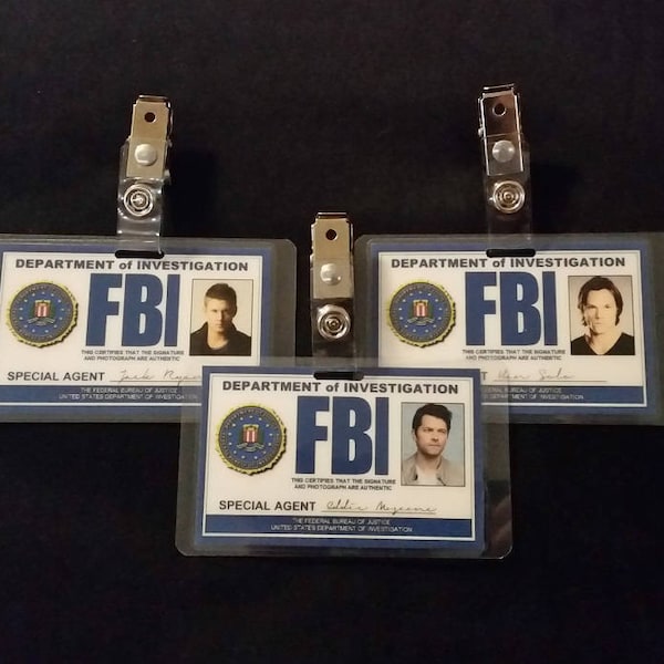 Supernatural ID Badge