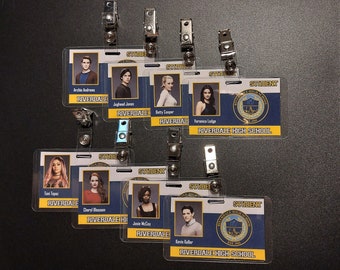 Riverdale High School Student ID Badges Inspired by the TV Show Riverdale and Archie Comics