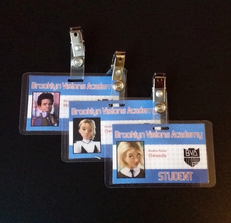 Cartes d’identité des étudiants de la Brooklyn Visions Academy inspirées par Spider-Man: Into the Spider-Verse image 1