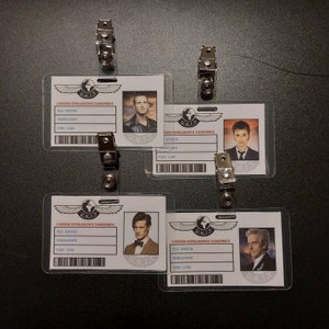 Doctor Who U.N.I.T. ID Cards Inspired by the Show - Etsy