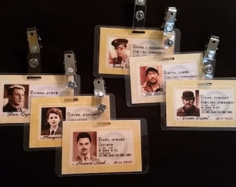 Captain America / Agent Carter SSR ID Badges