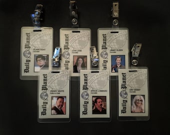 Daily Planet ID Badges from Superman 2025