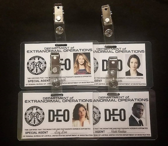 Department Of Extranormal Operations DEO ID Badges