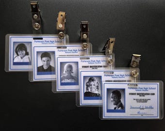 Hairspray Movie Inspired Patterson Park High School Student ID Badges