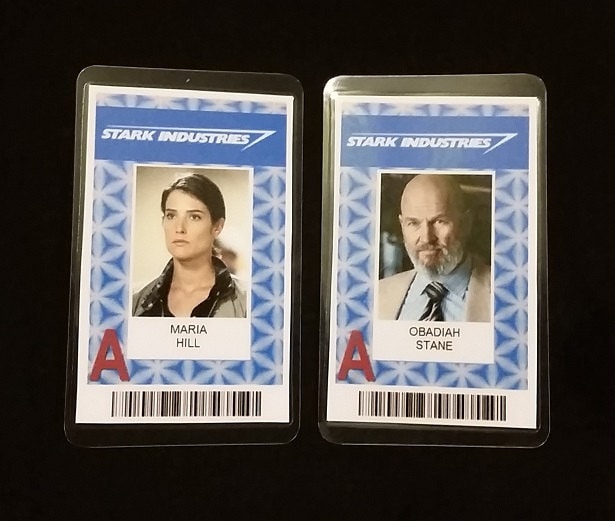 Stark Industries Id Card Template