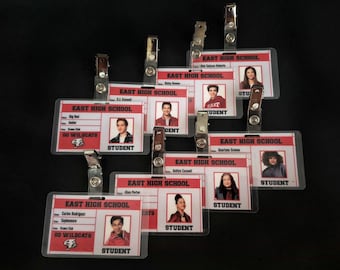 High School Musical The Musical The Series East High School Student ID Cards Inspired by the TV Show