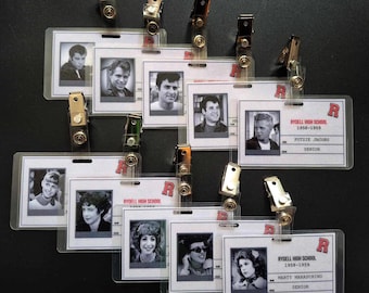 Rydell High School Student ID Badges Inspired by Grease