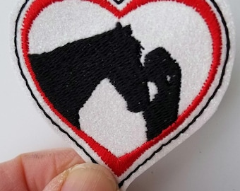 Horse Lover Feltie Embroidery Pattern, Girl with Horse ITH Design (PES File)