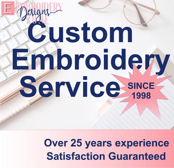 Custom Embroidery Digitizing Service: Convert JPEG to SVG File