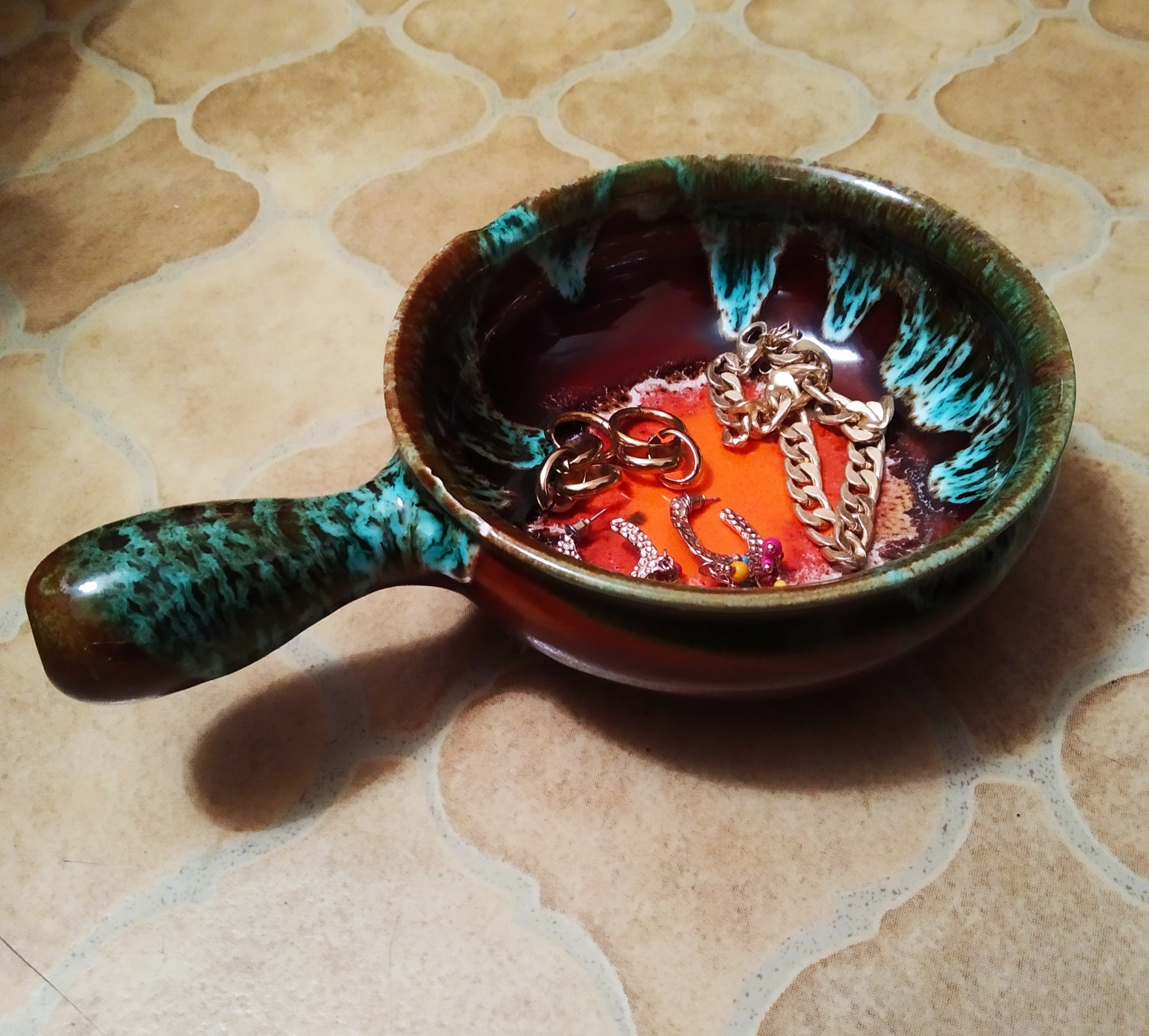 Vide-Poche Vintage en Céramique