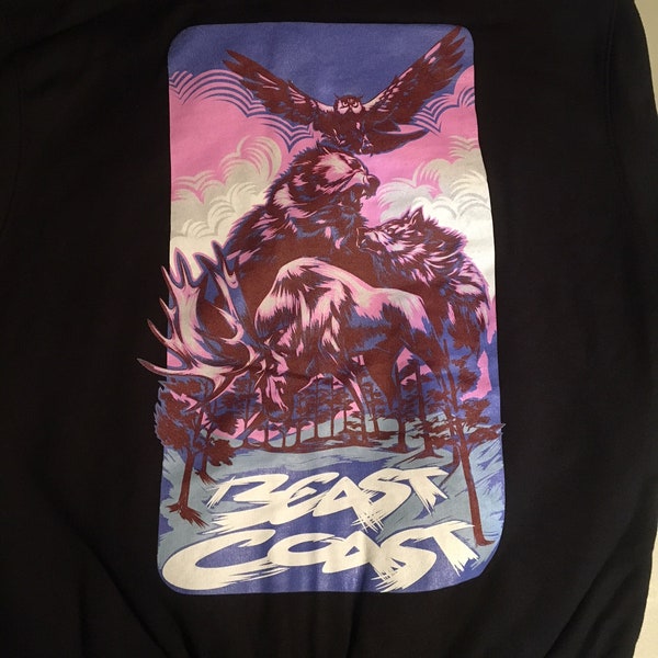Beast Coast Zip-up Sweatshirt
