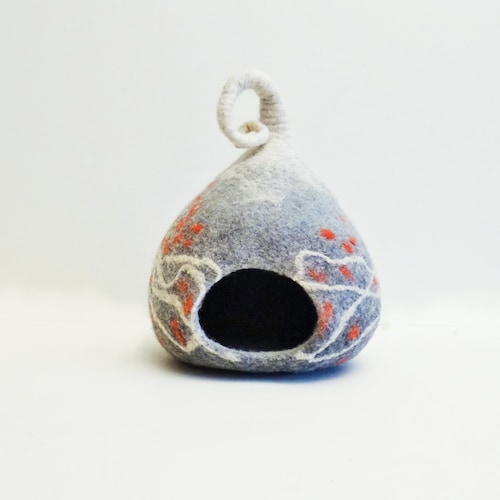 Hedgehog Bed / Small Animal Cave / Small Pet Bed / Felted Pet Etsy