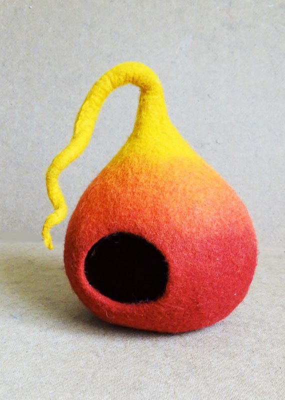 Rat ferret cage accessories Felt Ferret wool House igloo guinea pig Hedgehog house cave teepee Modern pet furniture ferret bed cave