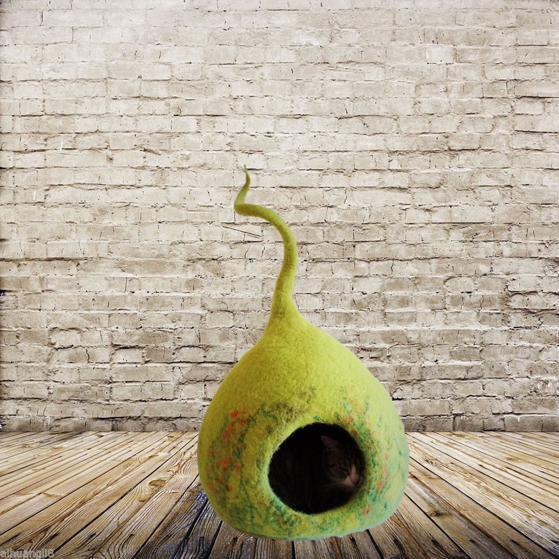 Cat Bed/cave mat Modern Cat Furniture Cat Cave Igloo Cat Etsy