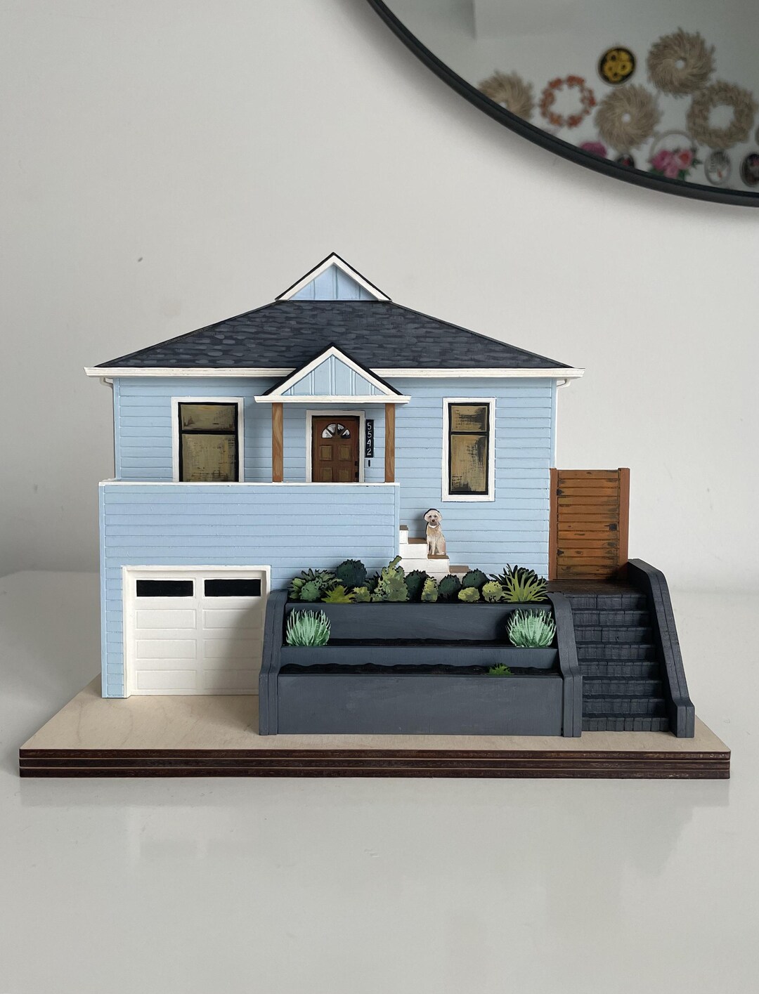 New Home Gift Custom House Portrait House Portrait Custom House ...