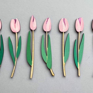 Tulp SVG lasergesneden tulp bloemen SVG-bestand bloemen SVG