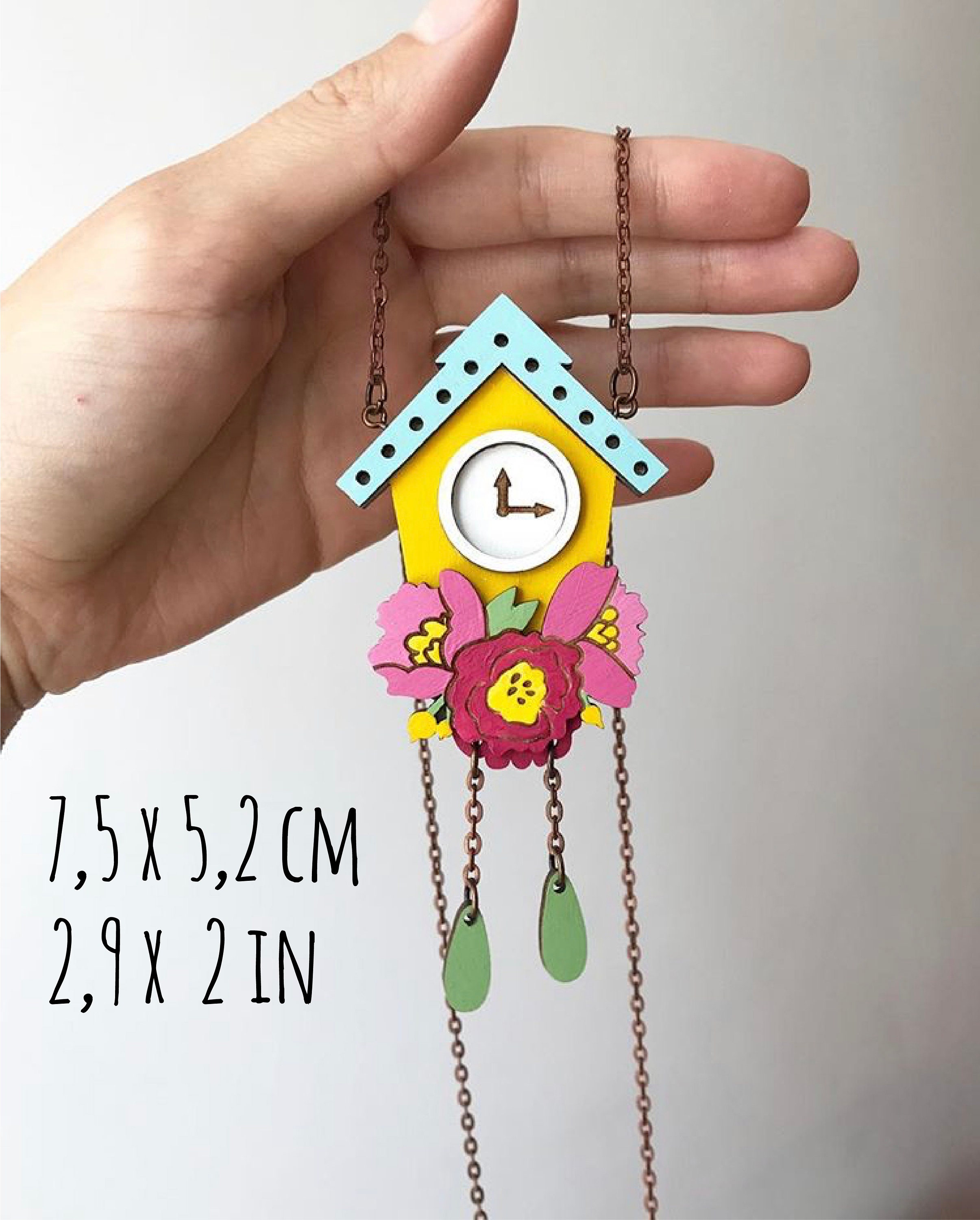 Cuckoo Clock file digital Etsy
