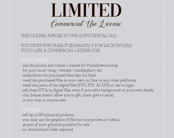 Limited commercial license up to 500