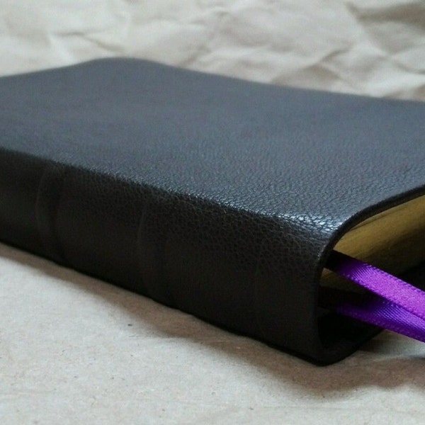 Leather lined Italian Lambskin nlt thinline reference bible
