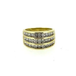 18ct Gold 1ct Diamond Ring/Diamond Ring/Jewellery/Vintage/1998/Vintage Jewellery/Vintage Ring/Gold Ring.