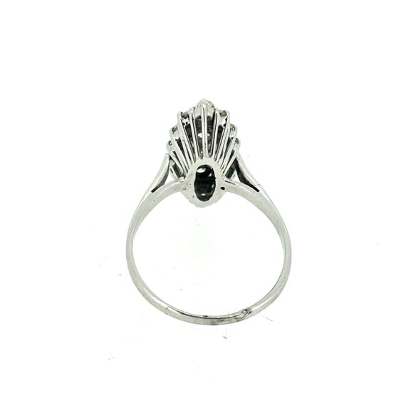 18ct Edwardian Marquise Ring/Edwardian Ring/1ct D… - image 3