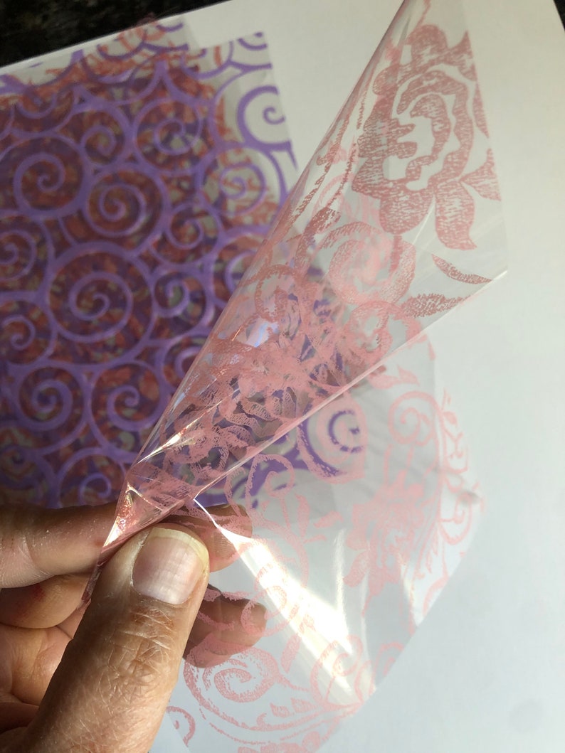 Floraphane Sheets for Henna Cones Cello Cellophane Natural Etsy