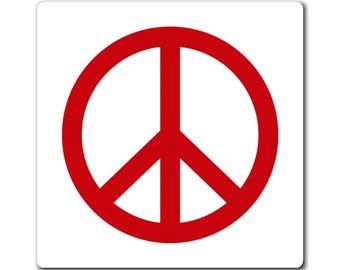 Peace sign  Magnet  3 sizes