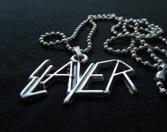 Slayer Necklace 925 Silver Plated Free Shipping