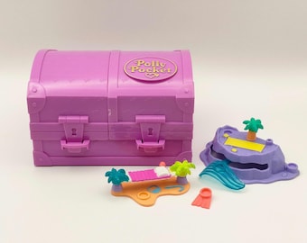 ポリーポケット ヴィンテージドール 1996年 サーフ＆スイムアイランド