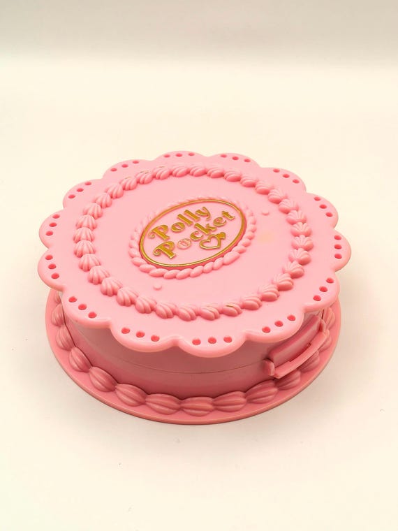 1994 Polly Pocket Birthday Cake Compact