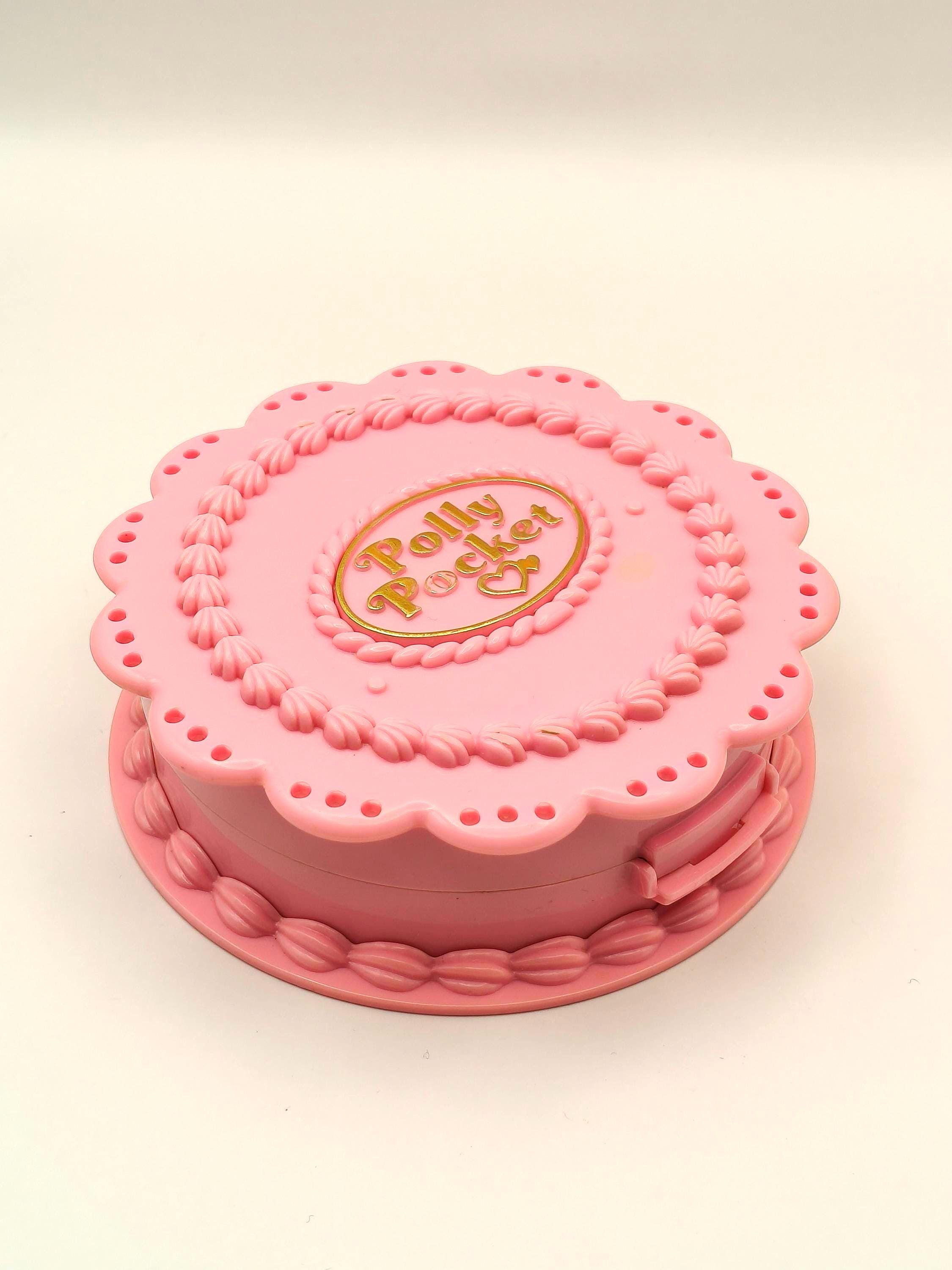 1994 Polly Pocket Birthday Cake Compact - Etsy