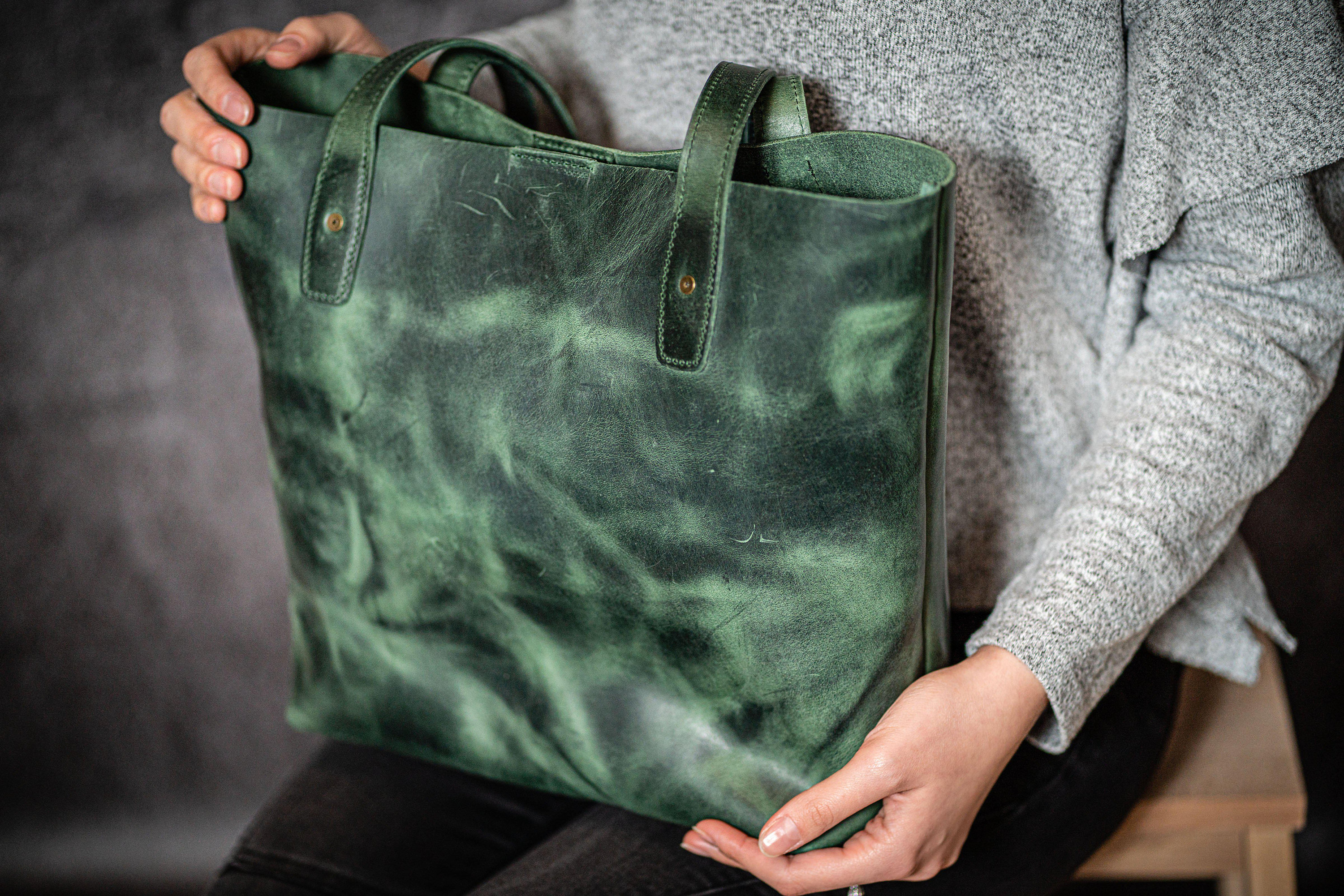 Crazy horse bag Etsy