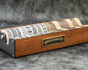 Wooden Multi Washi Tape Dispenser - Mahogany