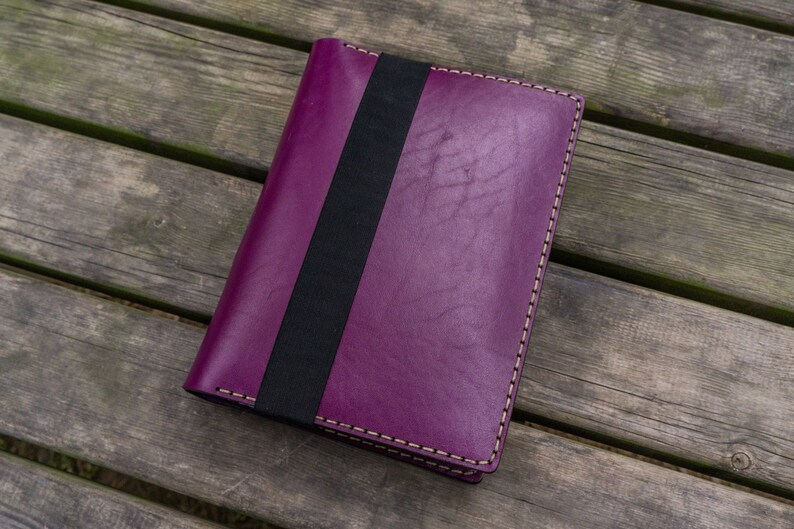 Ipad Mini & Large Moleskine Cover Purple Etsy