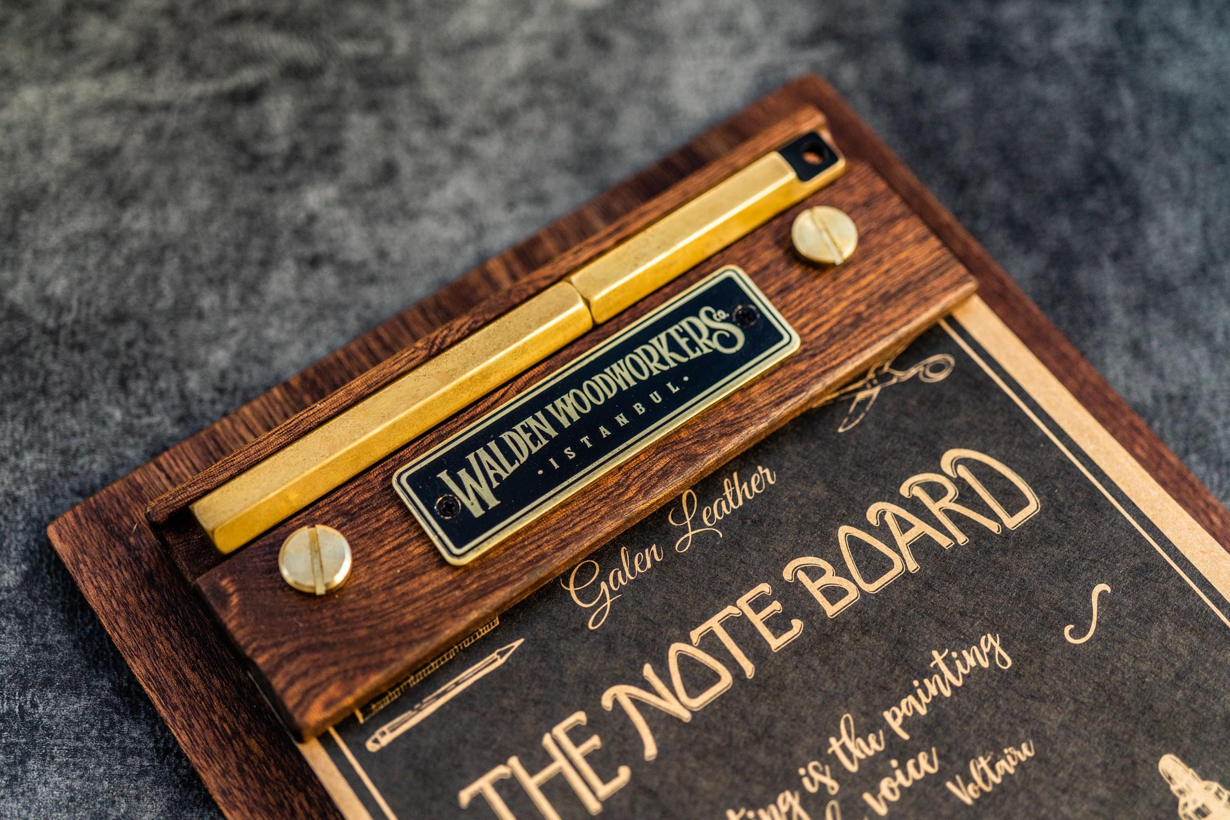筆記具 Walden Woodworkers The WritingBox Wulnut The Writing Box