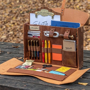 Writer&#39;s Medic Bag XLarge - Crazy Horse Tan