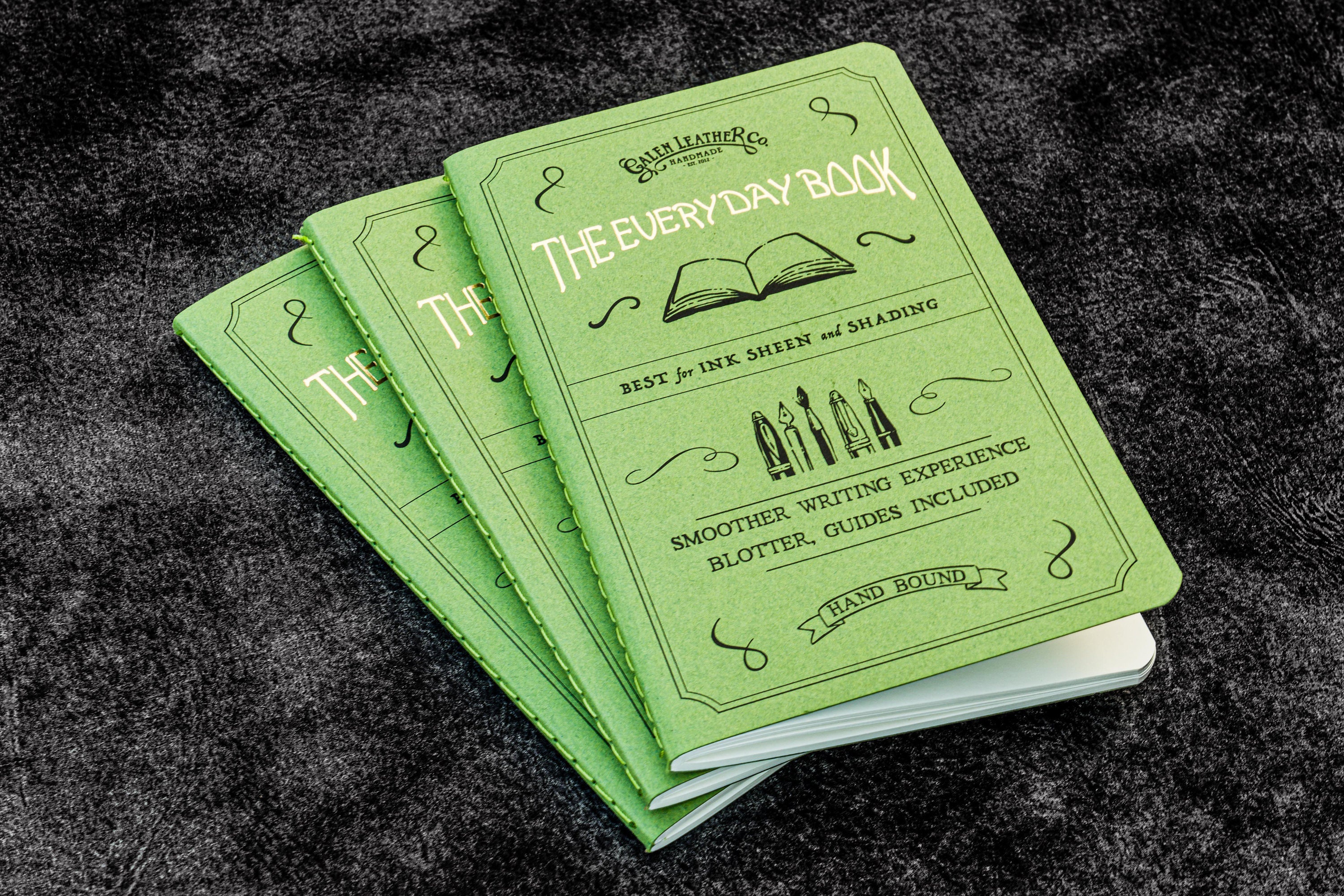 The EveryDay Book - Tomoe River Paper - Set of 3 - Pocket Size
