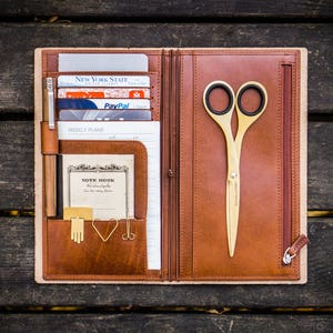 Leather Hobonichi Weeks Cover - Brown